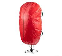 Upright Christmas Tree Storage Bag, Fits Trees Up to 7 ft, and Space Efficient, Keeps Your Holiday Decor Safe from Dust (Red)