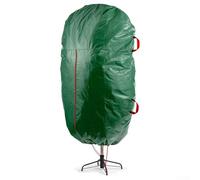 Upright Christmas Tree Storage Bag, Fits Trees Up to 7 ft, and Space Efficient, Keeps Your Holiday Decor Safe from Dust (Green/)