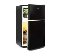 Upright Freezer Fridge Freestanding 87L Food Chiller Kitchen Vegetable Box Black [EEK: E]