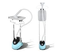 Upright Garment Steamer for Clothes, 2000W Powerful Clothes Steamer with with Stand, 2L Water Tank, 10 Steam Levels, Fast Heat-Up, Vertical Ironing Machine Rapid Wrinkle Release for All Fabrics