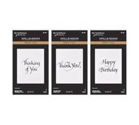 Upright Italic Everyday Sentiments Press + Foil Bundle by Paul Antonio