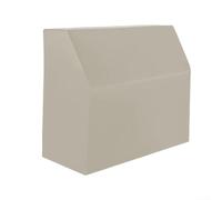 Upright Piano Cover 420D Oxford Waterproof Dustproof Full Pianoforte Protector With Drawstring - For Indoor Outdoor Use Black 60X24x43 Inch, Black Full Body Cover(Meters white)