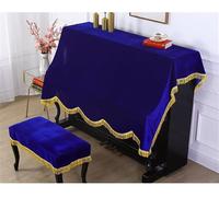 Upright Piano Cover, TasseldPiano Cover Solid ColorUpright Thickened Half StoolClothPianoniture ive Decorative Cover/a/Double