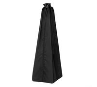 Upright Vacuum Dust Cover | 210D Oxford Storage Bag with Handle and Side Zipper | Waterproof Protective Case for Most Upright Cleaners | Black | 48.5 x 15 x 15 Inches