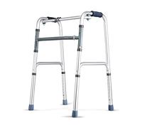 Upright Walker Folding, Lightweight Aluminum Alloy Adjustable Mobility Walking Aid for The Elderly Thoughtful
