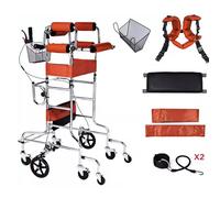 Upright Walkers for Seniors, Adult Standing Walker, Portable Multi-Functional Lower Limb Training Stangding Walker, 8 Wheels Anti Tilt,Adjustable Height (Size : Men(150-180)) (One Color Men(