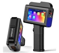 UPRINTJET B35 Handheld Inkjet Printer, 1 Inch Large Character Handheld Inkjet Coding Machine with Solvent Quick Drying Ink Cartridge for Logo Image Date Variable Text QR Code Barcode