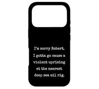 Uprising At The Nearest Deep Sea Oil Rig Funny Marcus Meme Case for iPhone 17 Pro