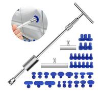 Upriver Dent Puller Kit with T bar Remover Car Dent Removal Repair Tools Kit for Car Dent Repair and Metal Surface Dent Removal Dent Repair Kit