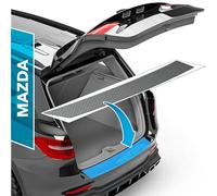 uProtect Car Bumper Protector Full Set for Mazda CX-60 I 2022-2026 - Rear Bumper guards for cars, anti scratch, Paint Protector For Sill Lip - Carbon Black