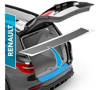 uProtect Car Bumper Protector Full Set for Renault Scénic 4 (IV) J9 I 2016-2023 - Rear Bumper guards for cars, anti scratch, Paint Protector For Sill Lip - Carbon Black
