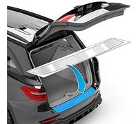 uProtect Car Bumper Protector Full Set for Skoda Citigo e iV 1 (I) I 2019-2020 - Rear Bumper guards for cars, anti scratch, Paint Protector For Sill Lip - Transparent Glossy