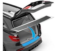 uProtect Car Bumper Protector Full Set for Skoda Superb Sedan 3 (III) 3V I 2015-2023 - Rear Bumper guards for cars, anti scratch, Paint Protector For Sill Lip - Carbon Black