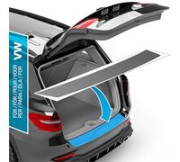 uProtect Car Bumper Protector Full Set for VW ID.7 ED2 I 2023-2025 - Rear Bumper guards for cars, anti scratch, Paint Protector For Sill Lip - Carbon Black