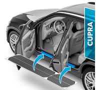 uProtect Car Door Sill Protectors for Cupra Born I 2021-2025 - Paint Protection Film for Car Kick Plates Panel Covers Carbon