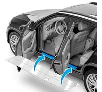 uProtect Car Door Sill Protectors for VW Caddy 5 (V) SB I 2020-2026 - Paint Protection Film for Car Kick Plates Panel Covers Clear Transparent