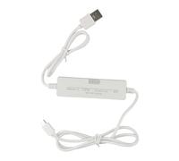 UPS Backup Battery 5V, Uninterruptible Power Supply for Security Camera with Auto Switch, 3H Charge, ABS, White, 1800mAh