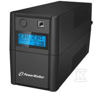 UPS PO.VI 850 SHL FR LINE-IN.850VA 2X 23