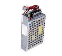 UPS Uninterruptible Power Supply 12V 24V 60W Switching Mode for Security Camera & for access Control - AC 100-24V Input with for battery Backup Charging Port Compact Aluminum Housing(UPS-60-24)