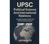 Upsc political science and international relations