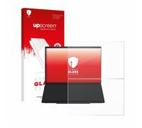 upscreen Glass Film compatible with ASUS ZenBook Duo UX8407 | Clear Screen Protection Made in Germany 9H Glass Protection Scratch Resistant High Clarity