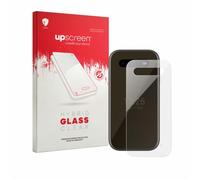 upscreen Glass Film compatible with HMD 2660 Flip 4G | (Back) Clear Screen Protection Made in Germany 9H Glass Protection Scratch Resistant High Clarity