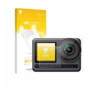 upscreen Matte Screen Protector Glass Film compatible with Akaso Brave 8 (Front display) - Anti-Glare, Anti-Fingerprint, 9H Glass Protection