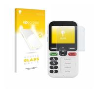 upscreen Matte Screen Protector Glass Film compatible with Doro Leva X10 - Anti-Glare, Anti-Fingerprint, 9H Glass Protection
