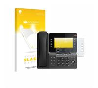 upscreen Matte Screen Protector Glass Film compatible with Snom D865 - Anti-Glare, Anti-Fingerprint, 9H Glass Protection