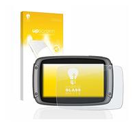 upscreen Matte Screen Protector Glass Film compatible with TomTom Rider 500/550 - Anti-Glare, Anti-Fingerprint, 9H Glass Protection