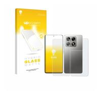 upscreen Matte Screen Protector Glass Film compatible with Xiaomi 14T Pro (Front+Back) - Anti-Glare, Anti-Fingerprint, 9H Glass Protection