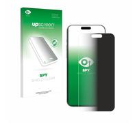 upscreen Privacy Screen Protector compatible with Apple iPhone 16 Pro - Anti-Spy Screen Protection