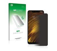 upscreen Privacy Screen Protector compatible with Xiaomi Pocophone F1 - Anti-Spy Screen Protection