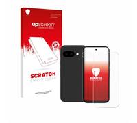 upscreen Scratch Shield Screen Protector compatible with Google Pixel 9a (Front+Camera) - HD-Clear, Anti-Fingerprint