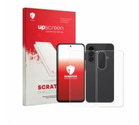 upscreen Scratch Shield Screen Protector compatible with Samsung Galaxy A27 5G (Front+Back) - HD-Clear, Anti-Fingerprint