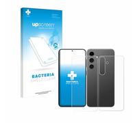 upscreen Screen Protector compatible with Samsung Galaxy S24 Plus (Front+Back) Anti-Bacteria Protection Film, Anti-Scratch
