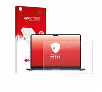 upscreen Screen Protector Film compatible with Apple MacBook Air 15" M5 2026-9H Glass Protection, Extreme Scratch Resistant