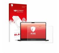 upscreen Screen Protector Film compatible with Apple MacBook Pro 14" 2025 M5-9H Glass Protection, Extreme Scratch Resistant
