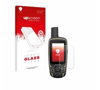 upscreen Screen Protector Film compatible with Garmin GPSMAP 65-9H Glass Protection, Extreme Scratch Resistant