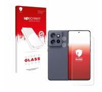 upscreen Screen Protector Film compatible with Motorola Edge 60 Neo (Front+Camera) - 9H Glass Protection, Extreme Scratch Resistant