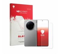 upscreen Screen Protector Film compatible with Oppo Find N6 (Front+Camera) - 9H Glass Protection, Extreme Scratch Resistant