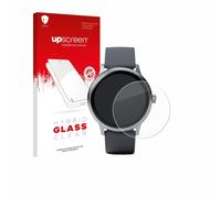 upscreen Screen Protector Film compatible with Pebble Round 2-9H Glass Protection, Extreme Scratch Resistant