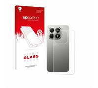 upscreen Screen Protector Film compatible with Xiaomi 15T (Back) - 9H Glass Protection, Extreme Scratch Resistant