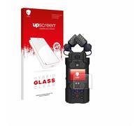 upscreen Screen Protector Film compatible with Zoom H5 Studio - 9H Glass Protection, Extreme Scratch Resistant