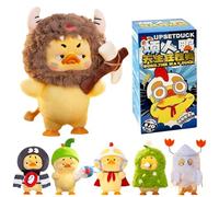 Upsetduck Mystery - Born This Way - 6 Collectible (+1 Secret) Plush Figure with PVC - Original Gift Idea, Official Product, Collectible Figurines. +14 Years