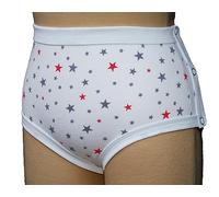 Upsey Daisy P&S Healthcare's Boys Drop Down Trainer Pant - Navy or Printed (Navy, Medium (5-6yrs))