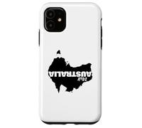 Upside down Australian Map Case for iPhone 11