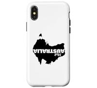Upside down Australian Map Case for iPhone X/XS