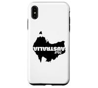 Upside down Australian Map Case for iPhone XS Max