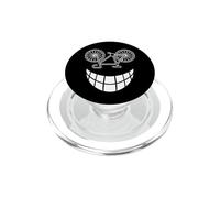 Upside-down Bike With a Smile PopSockets PopGrip for MagSafe